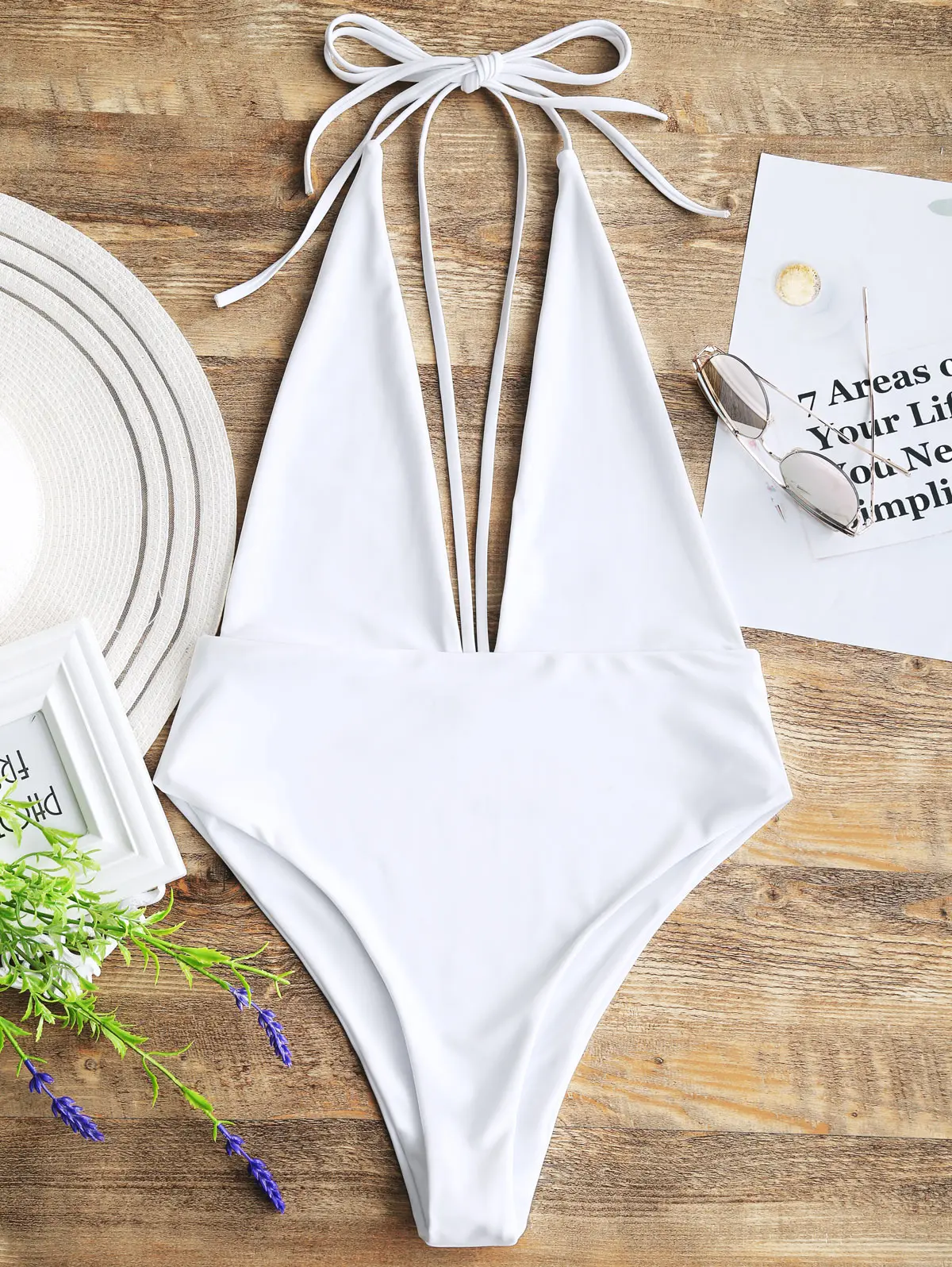 Женский сплошной купальник с открытой спиной и спиной| |