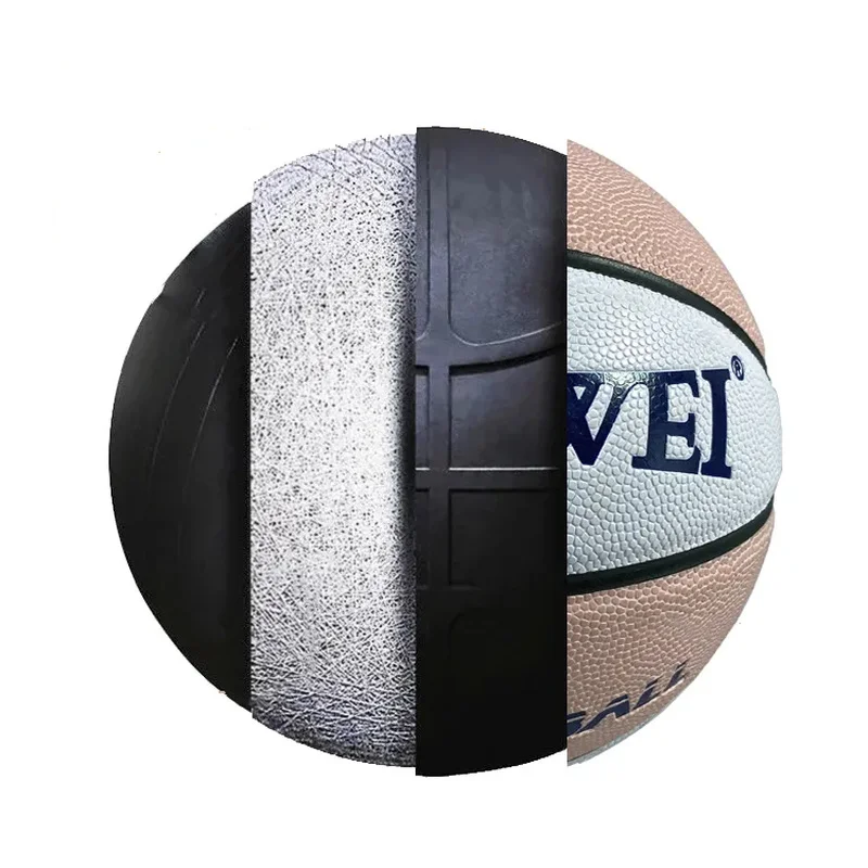 2021 баскетбольная модель износостойкая мягкая кожа синий мяч для студентов