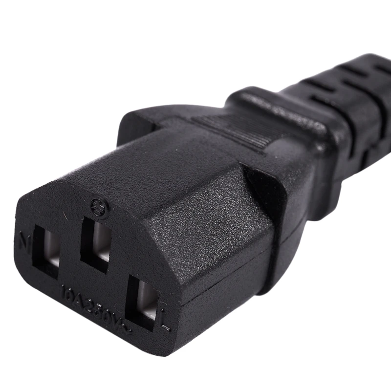 Удлинитель питания IEC Kettle Male to Female UPS Lead C13 C14 Black|Компьютерные кабели и разъемы| |