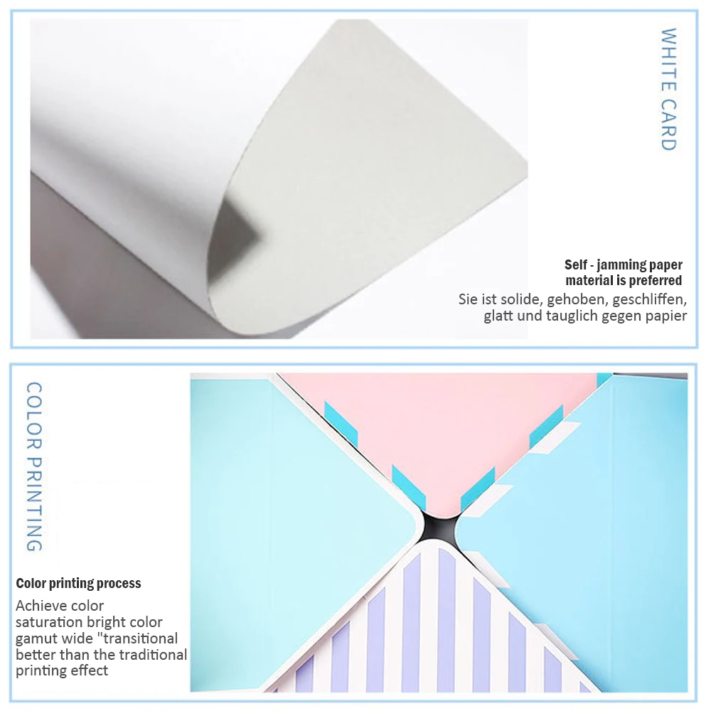 Корейский полосатый конверт новинка корзина для цветов бумажные подарочные