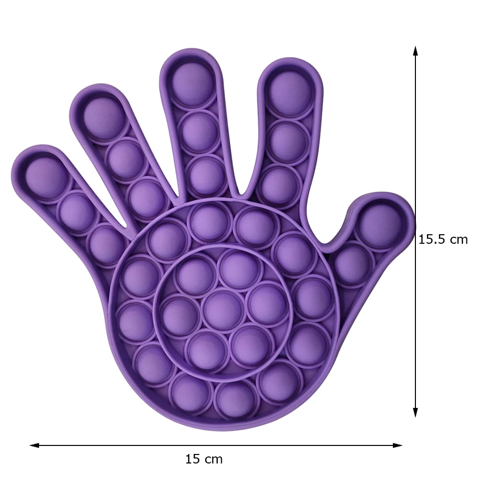 

Pressure Reduction Fun Creative Gifts Fun Desktop Puzzle Toy Washable Push Bubble Autism Fidget Decompression Toys