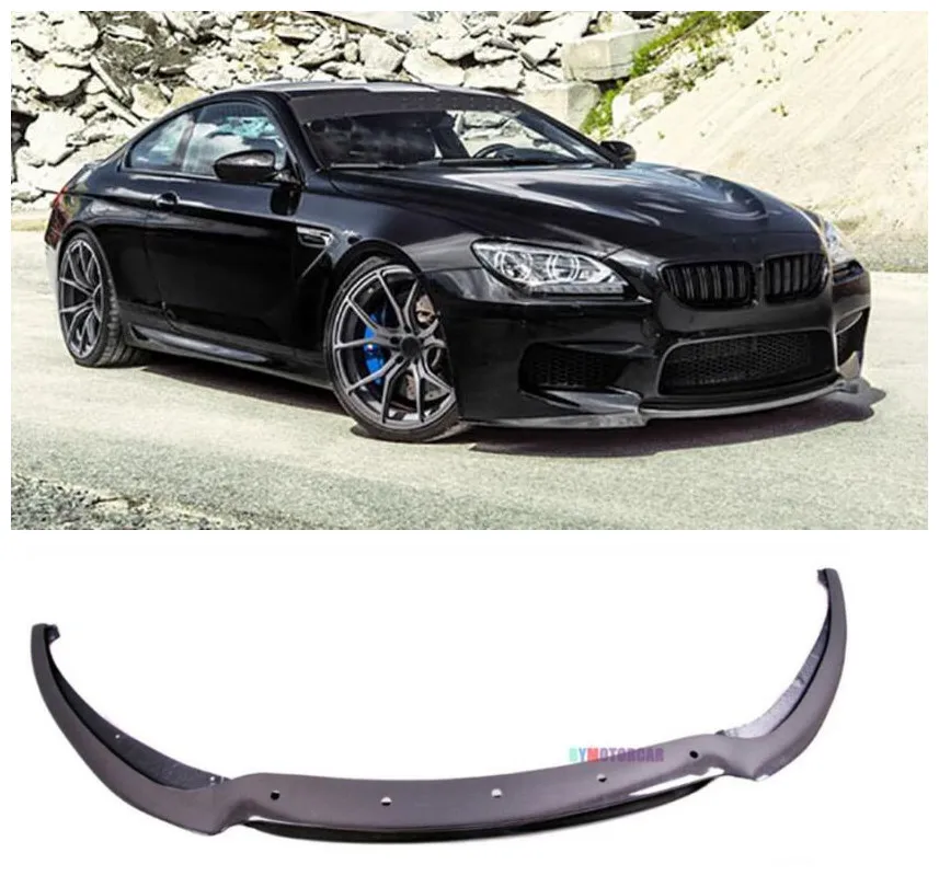 

Carbon Fiber Car Bumper Front Lip Protector Fits For BMW F06 F12 F13 640i 650i 6 Series M6 2013 2014 2015 2016 2017 2018 2019