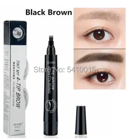 

Microblading Eyebrow Pen Waterproof Fork Tip Eyebrow Tattoo Pencil Long Lasting Professional Fine Sketch Liquid Eye Brow Pencil