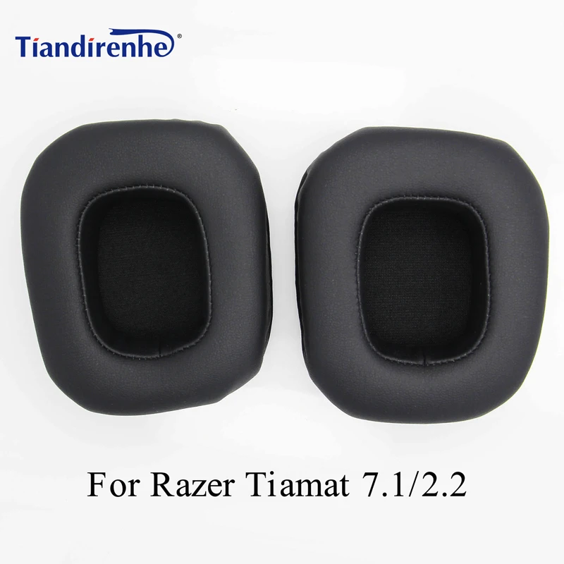 

For Razer Tiamat 7.1/2.2 Replace Earpads Earmuffs Cushion Over Surround Sound PC Gaming Headphone Headset pads Ear cushions