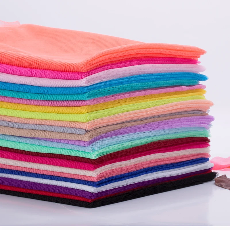 10 м/лот 150 см ширина мягкая ткань для тюля Марля полиэстер пряжа сетка Сделай Сам