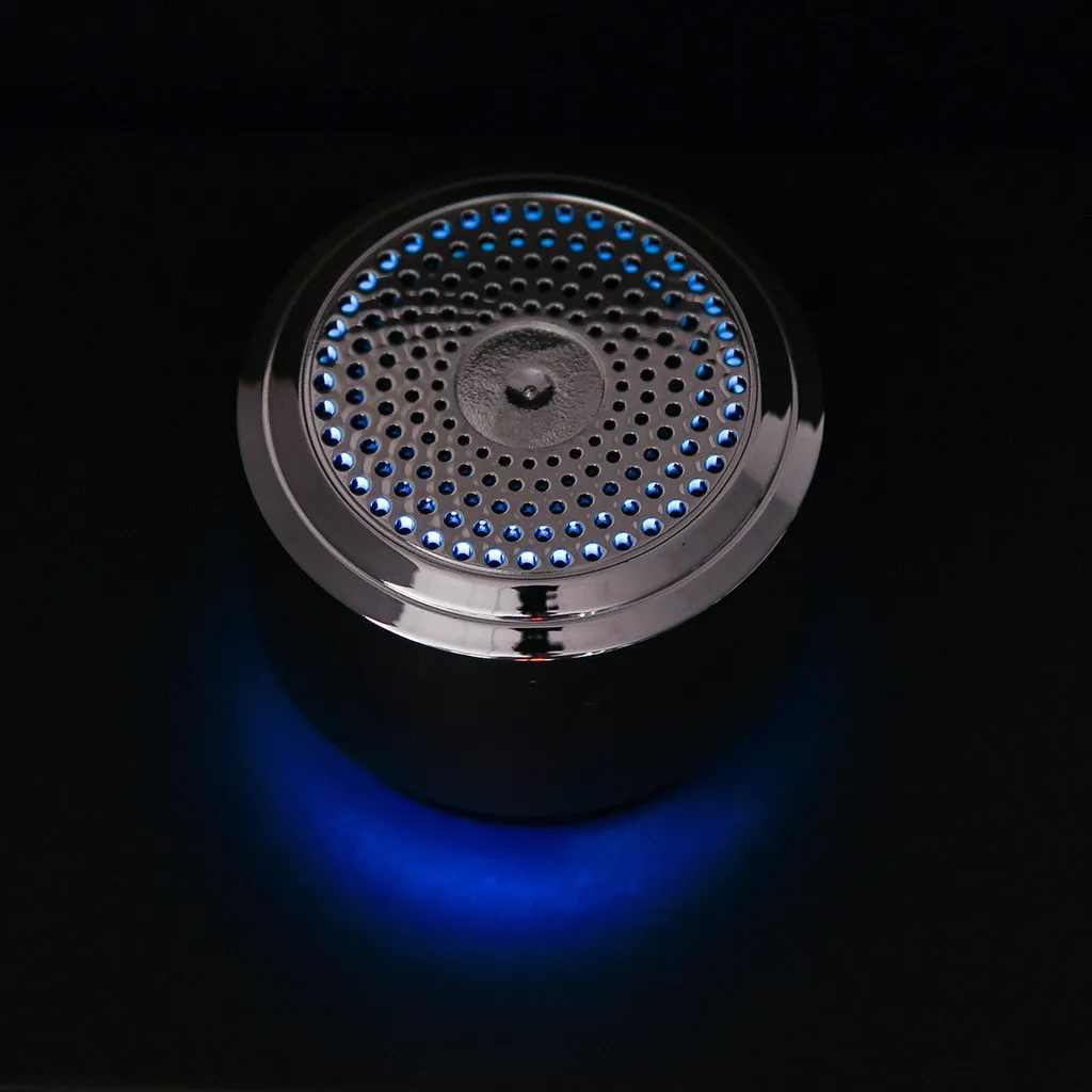 Black Мини Bluetooth динамик USB светодиодный беспроводной портативный музыкальный сабвуфер Small7.3gh10.7 - Цвет: Black