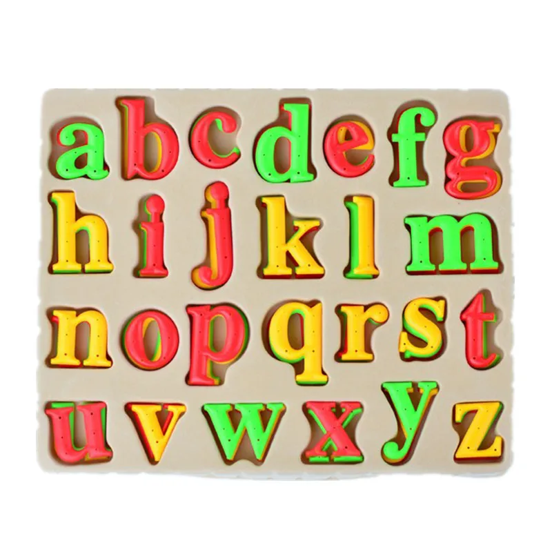 1 набор акриловых DIY букв из бисера детские головоломки слова игрушки для