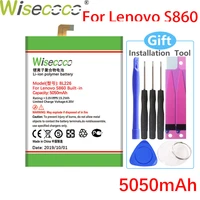 wisecoco bl226 5050mah new battery for lenovo s860 phone high quality battery replacetracking number