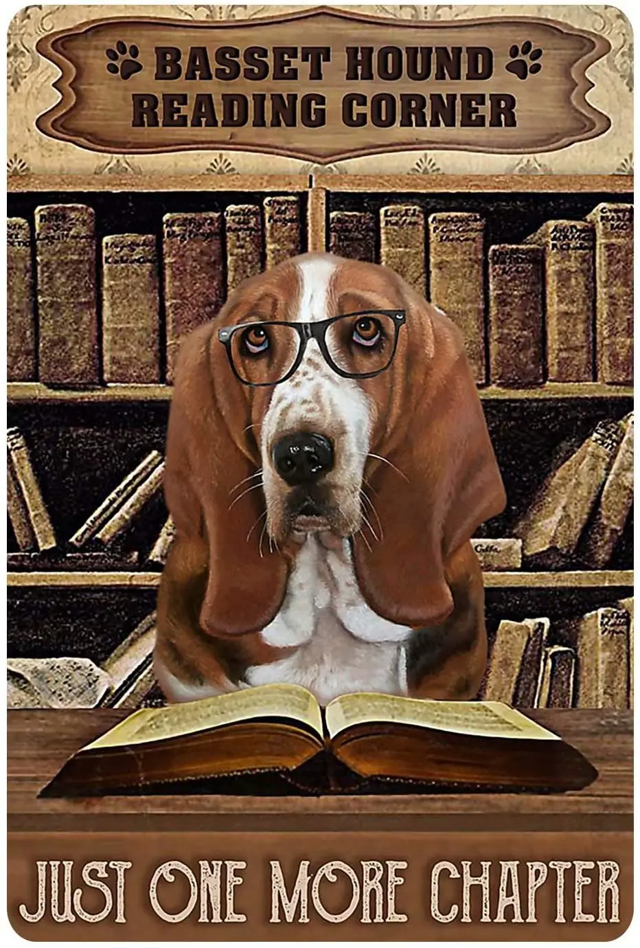 

Dachshunds&Eskimo dog Metal Plates Posters Vintage Decoration Tin Sign Cartoon Posters on the Wall Stickers Farmhouse Decor Home