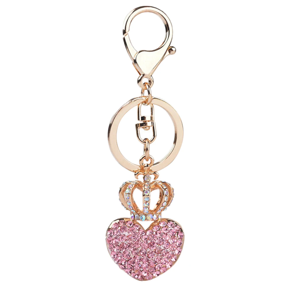 Брелок для ключей с короной и сердцем|Брелоки| |