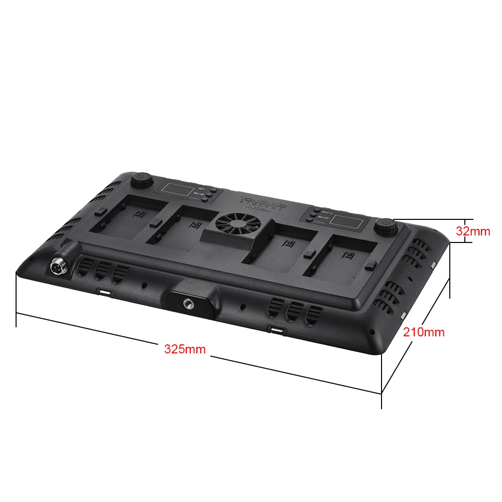 

Yongnuo YN1200 Ultra-thin CRI95 1200 Led Video Fill Light Lighting Bi-color 3200-5500K +2m Light Stand & BoomArm +Power Adapter