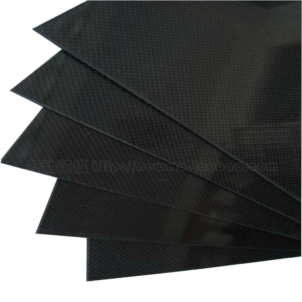 

1pcs 400*500*2.5mm 3K pure carbon fiber board carbon fiber sheet