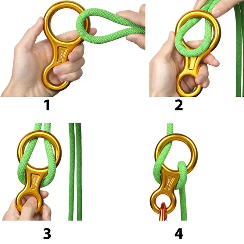 35KN 1-5 шт. карабин для скалолазания оборудование замок с пряжкой спуска защитные