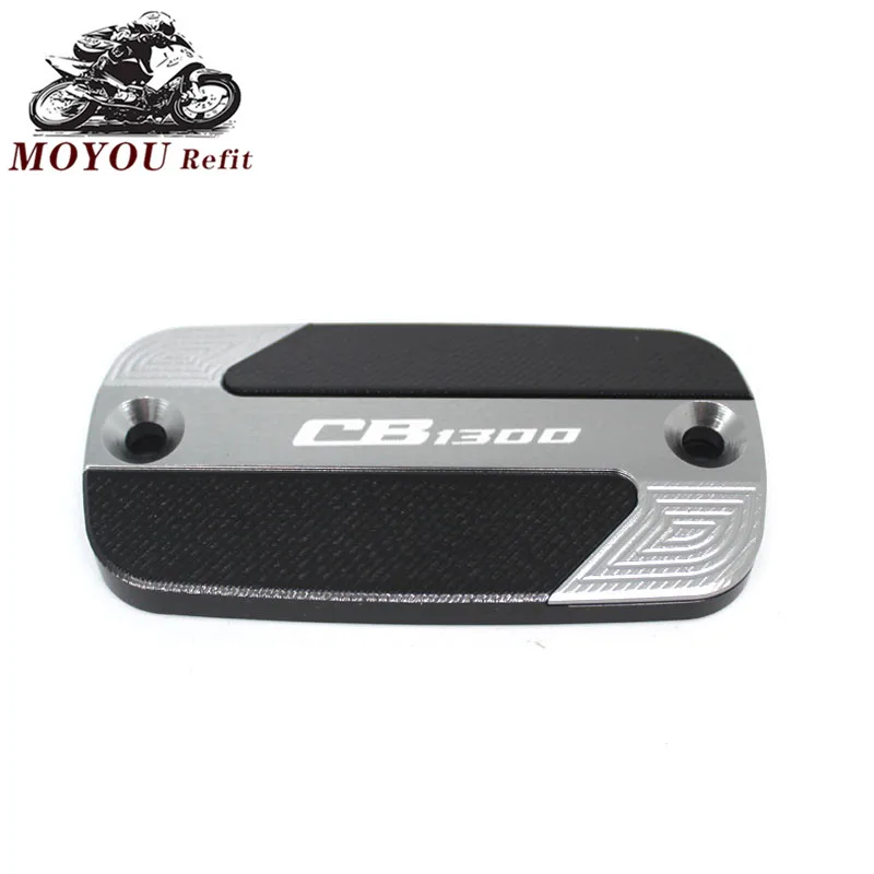 

For HONDA CB 1300 CB1300 1997-2016 2014 2015 Motorcycle Front Brake Clutch Cylinder Fluid Reservoir Cover with logo