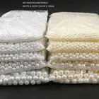 Бусины из АБС-пластика, Круглые, без отверстий, 2-18 мм