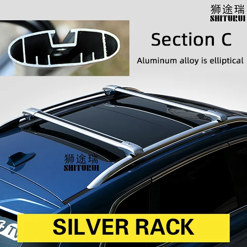 SHITURUI 2 шт. полозья для TOYOTA RAV4 2013 + 2017 2018 Previa RAV 4 Характеристическая вязкость
