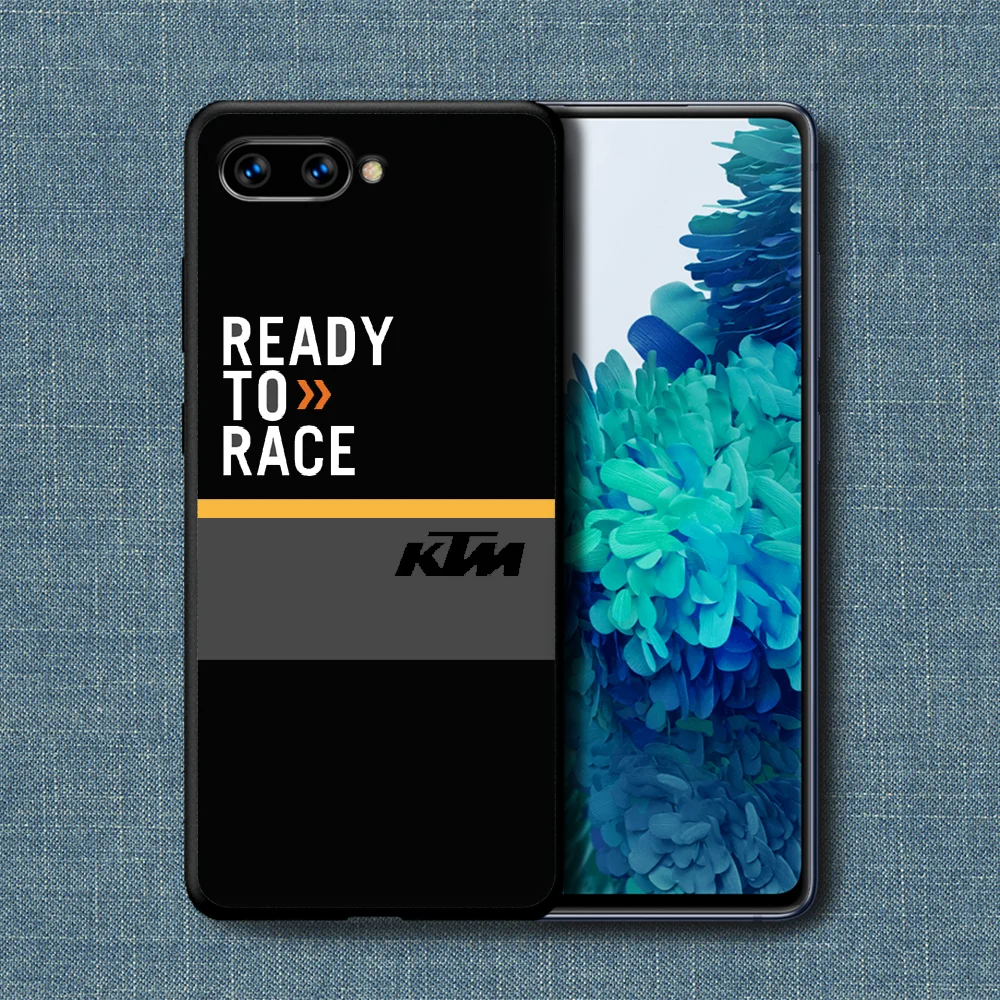 

KT Motorcycle Phone Case For Huawei Honor 6A 7A 7C 8 8A 8X 9 9X 10 10i 20 Lite Pro Play black Back Luxury Hoesjes Trend Coque