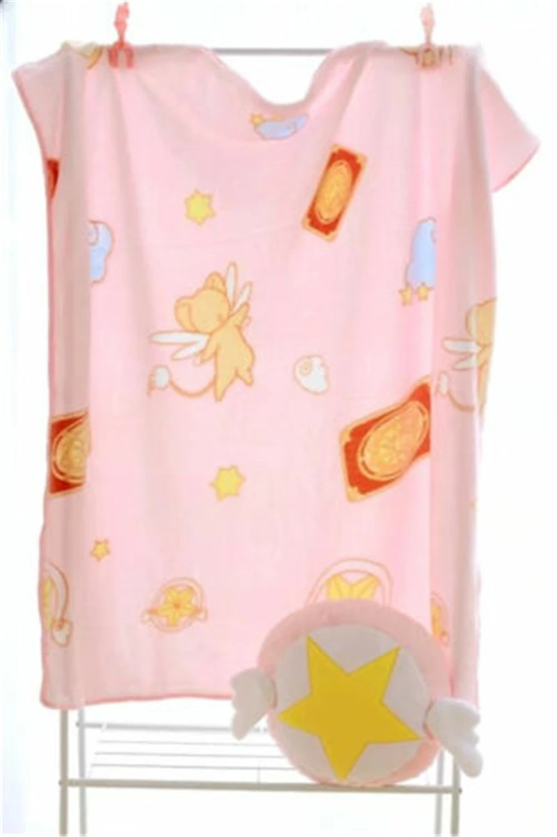 Милый чехол для карт Аниме Сакура плюшевая кукла диван подушка постельного белья