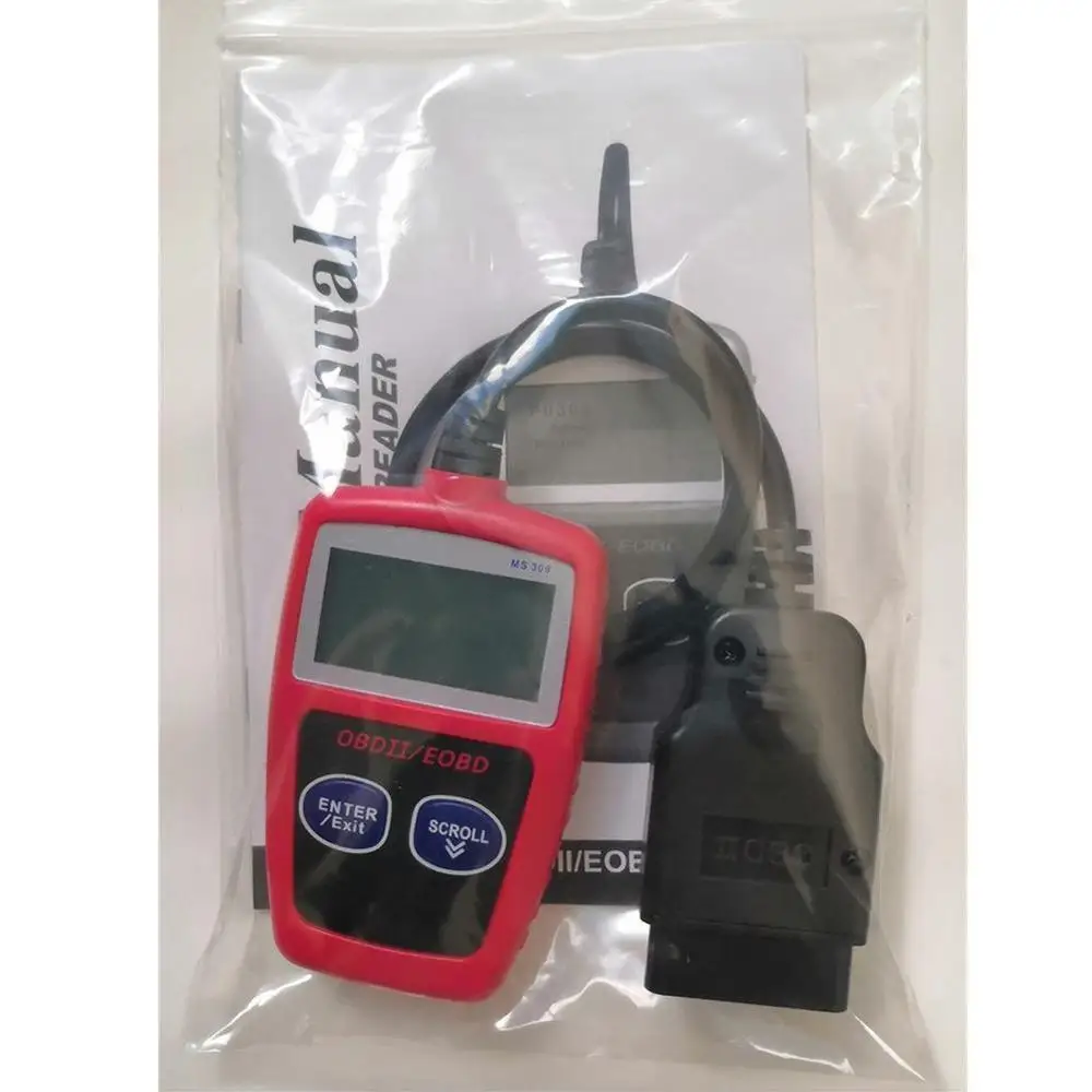 Считыватель кодов MS309 OBD2 OBDII диагностический инструмент для автомобилей лучше