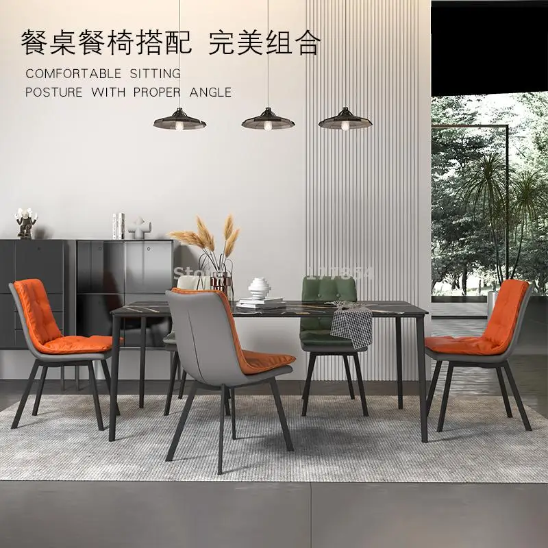 Обеденный стул в скандинавском стиле светильник Современный минималистичный