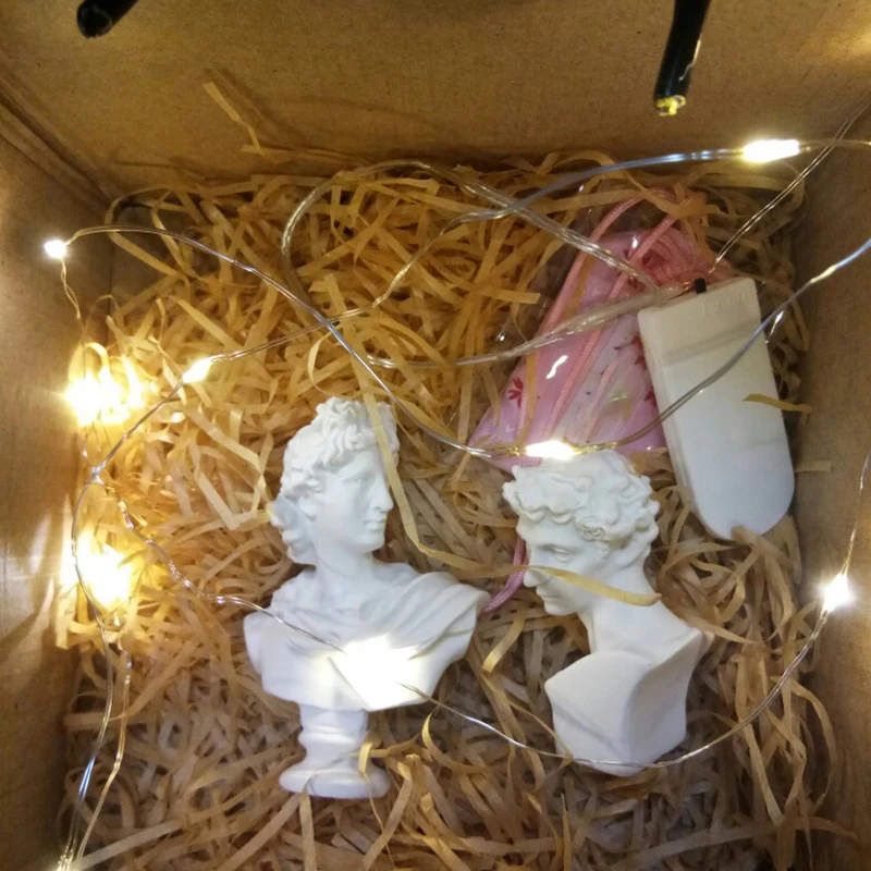 Миниатюрный литой бюст из смолы 1 шт. скульптура карандаш эскиз древнего мифа