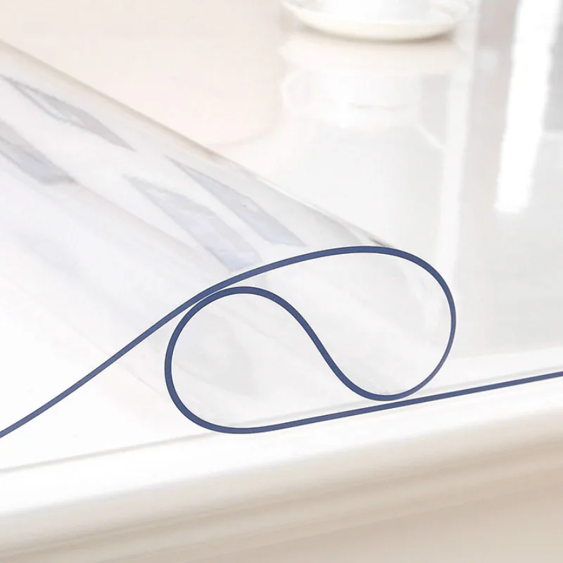 Маслостойкая мягкая пластиковая скатерть из стекла водонепроницаемая