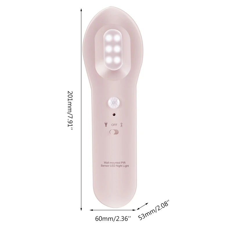 

LED Human Body Induction Night Light Lamp USB PIR Infrared Motion Sensor Lights