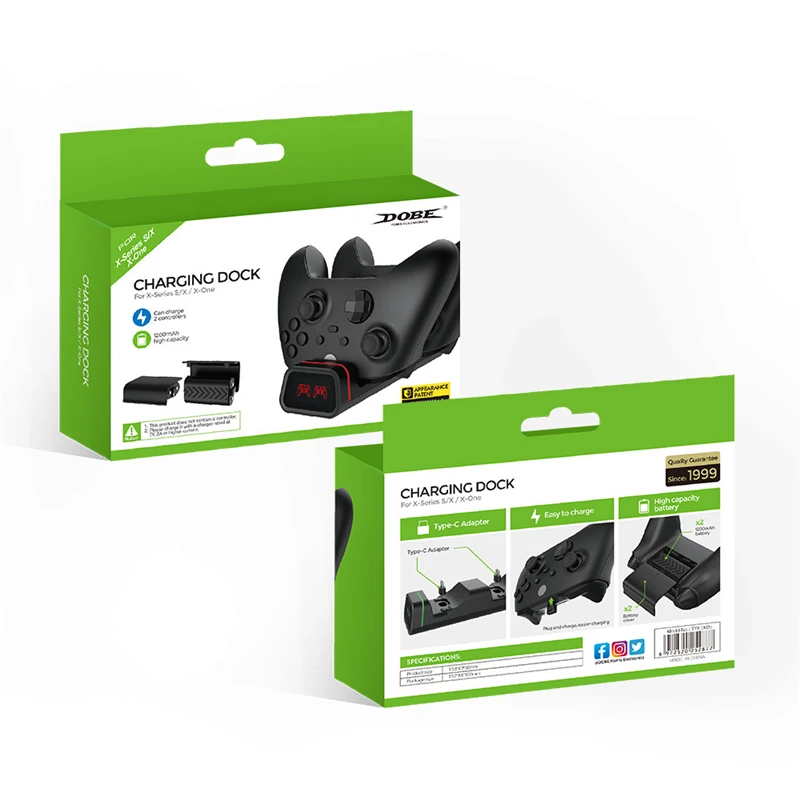 Высококачественная практичная Двойная док станция для зарядки ручной