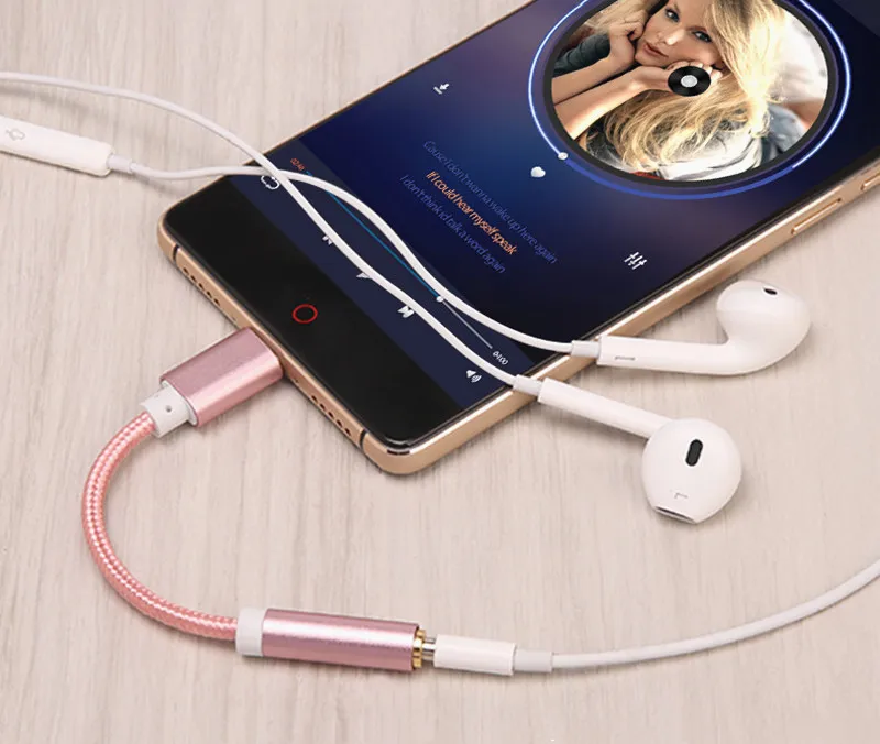 Usb type-C до 3,5 мм разъем для наушников AUX аудио кабель адаптер для samsung LG Nexus Oneplus Nokia Xiaomi huawei type C смартфонов