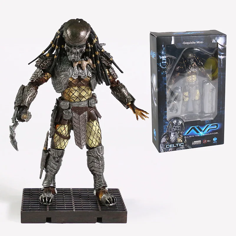 Hiya игрушки AVP кельтский Хищник масштаб 1/18 фигурка модель игрушка коллекционная