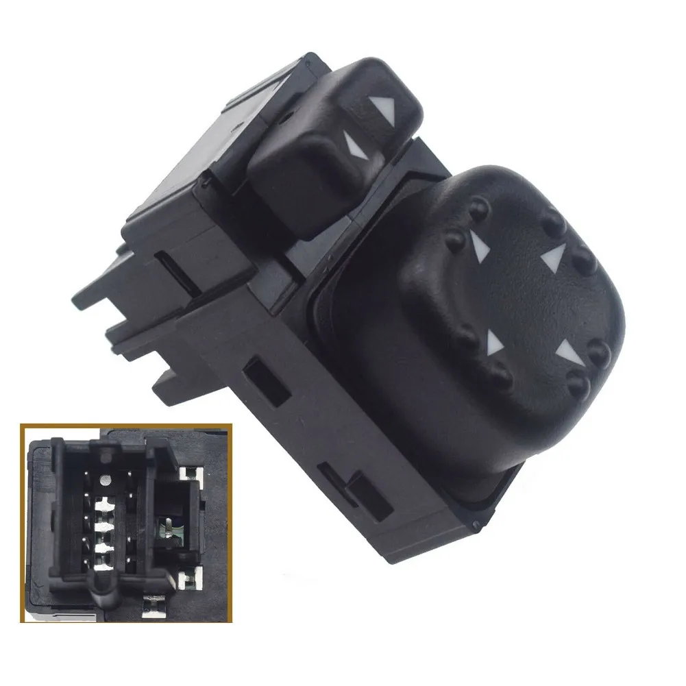

Left Driver Power Mirror Switch Control 15045085 For 2000-2002 Silverado Sierra Electric Rearview Mirror Switch