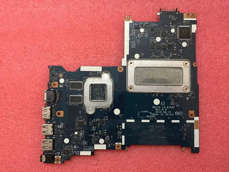 Для hp 15-ac 15-AY 250 G5 Материнская плата ноутбука BDL50 LA-D704P I3-6006 i3-6100 Процессор