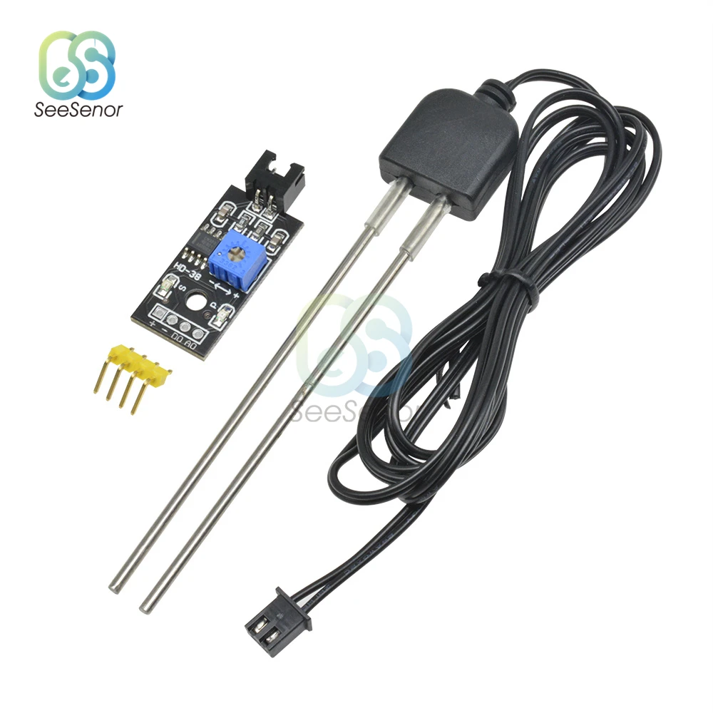

Soil Moisture Sensor Detector Module Soil Moisture Test Soil Humidity Test Corrosion Resistance Probe