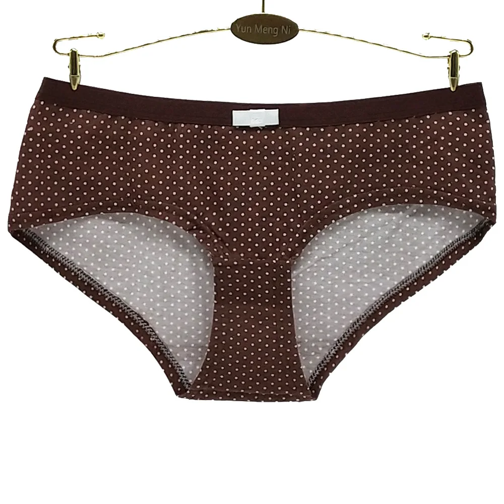 5pcs/lot New hot sell Fashion print cotton ladies underwear cotton women's sexy briefs girl panties