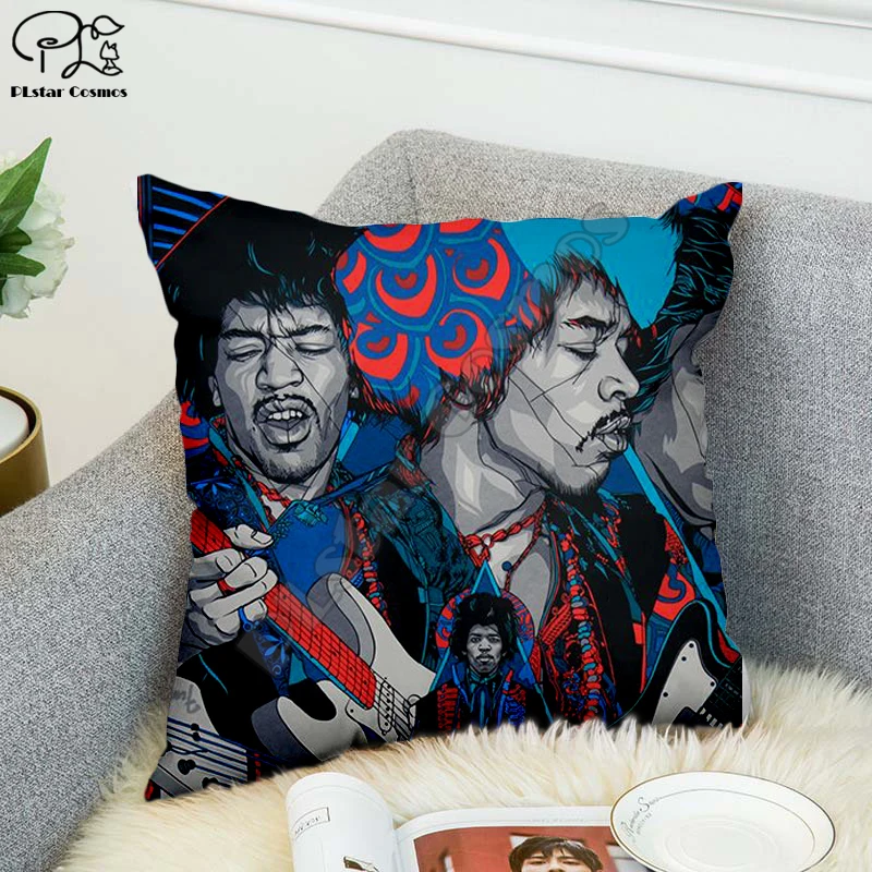 Наволочка в стиле хип хоп с изображением рок певицы Боба Марли/загородного кота