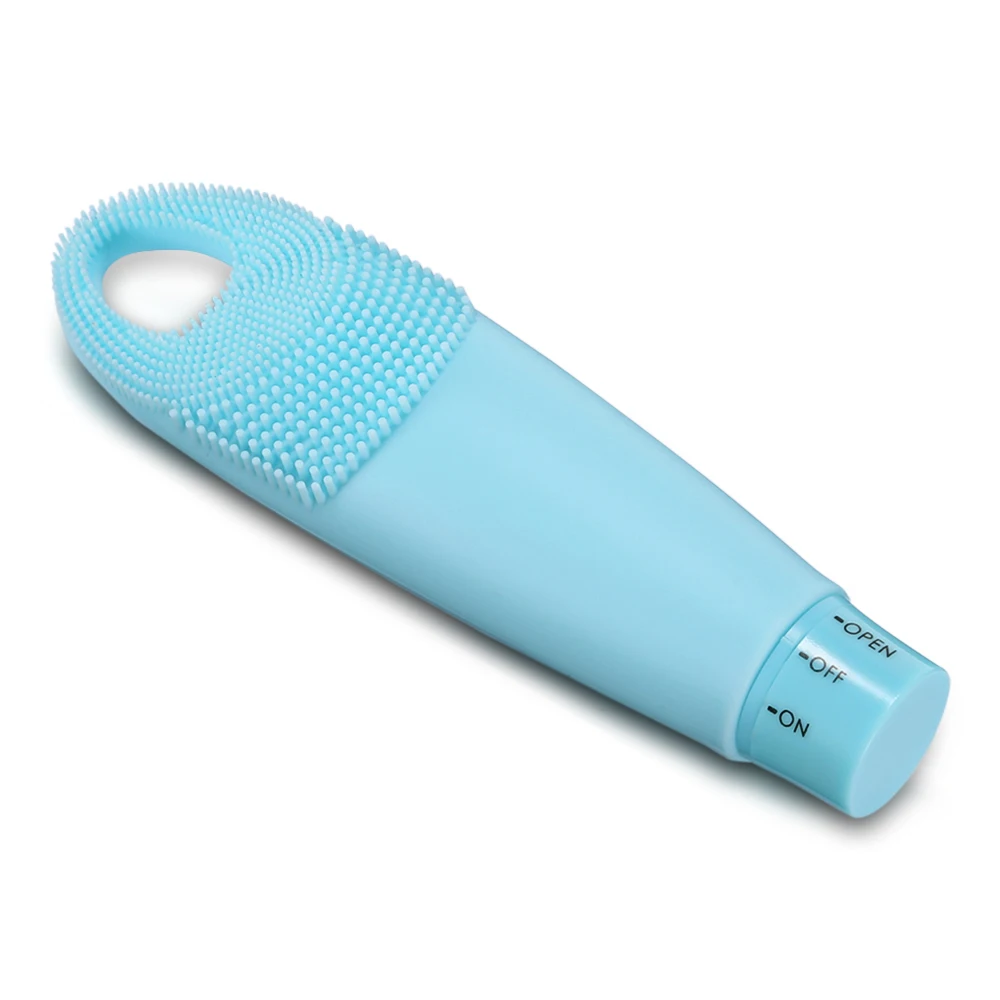 Powered Facial Cleansing Devices Silicone Brush Massager IPX7 Waterproof Deeply Cleanse Skin Super-Soft Bristle | Красота и здоровье