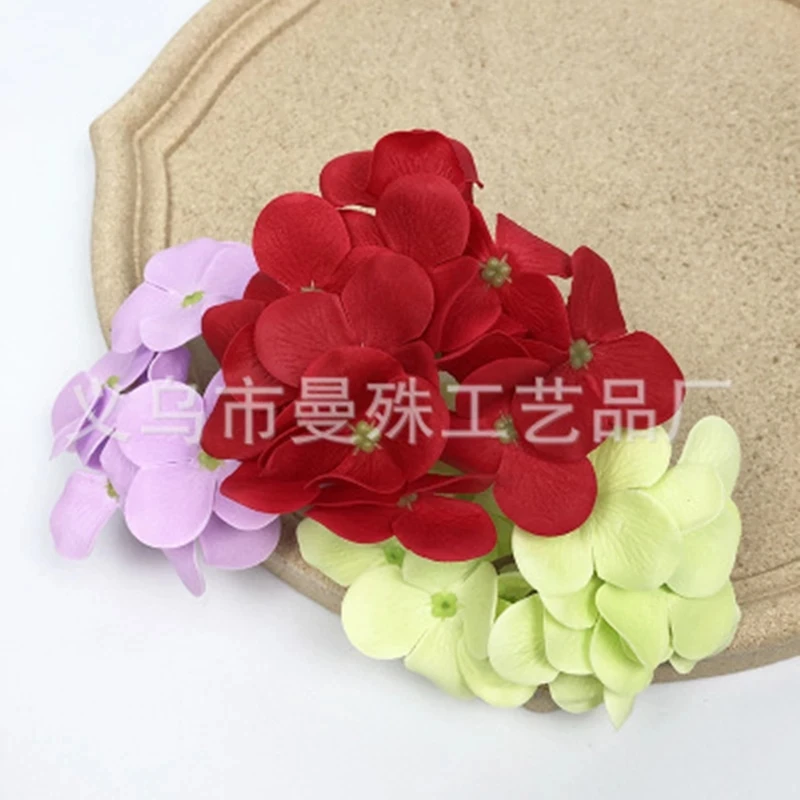 25 шт. Гортензия Мыло Цветок голова Искусственные цветы Свадьба Декор украшение