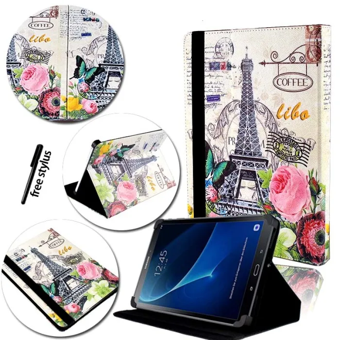 KK& LL для samsung Galaxy Tab 2 P5100/Tab 3 P5200 GT-P5210/Tab 4 SM-T535 T533 T536 10,"-кожаный чехол-книжка для планшета