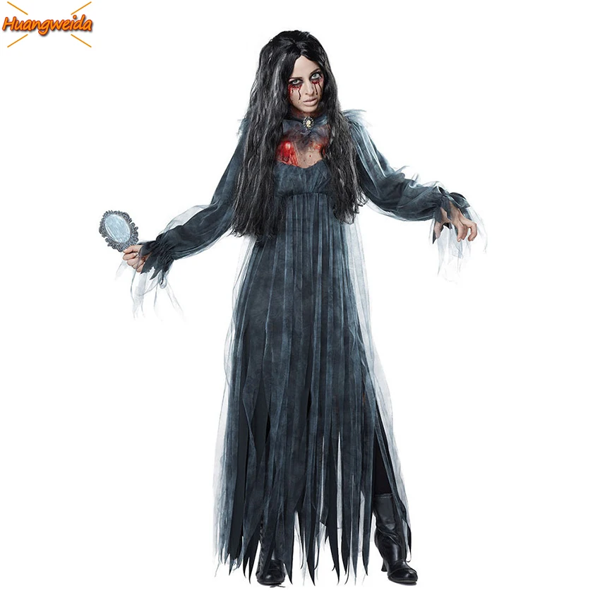 Ужас зомби Обувь под свадебное платье для невесты ужас призрак на Хэллоуин