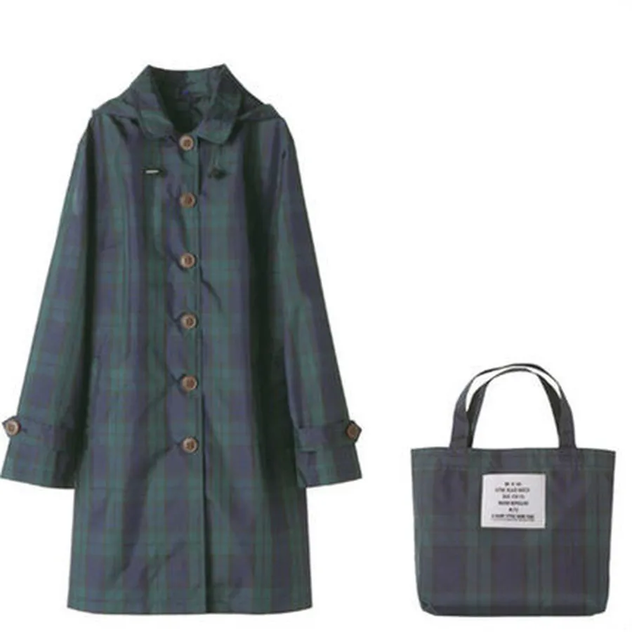 Длинный дождевик для женщин и мужчин водонепроницаемый уличный тонкий из