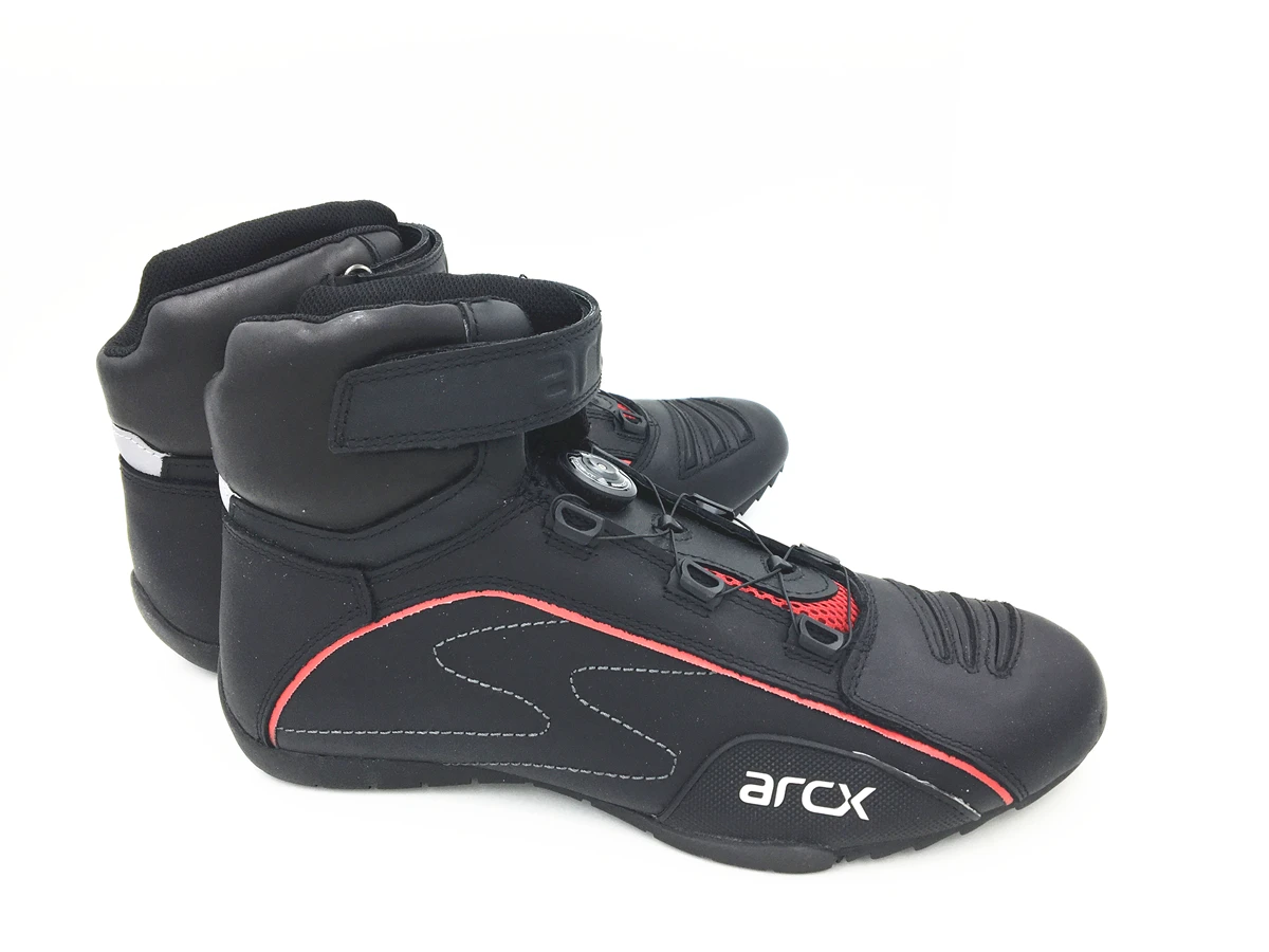 Брендовые мотоциклетные ботильоны ARCX из натуральной кожи туристические ботинки