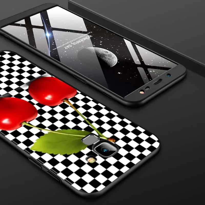 

Cherry Fruit Sweet For Samsung Galaxy J2 J3 J4 Core J5 J6 J7 J8 Prime duo Plus 2018 2017 2016 Silicone Phone Cover