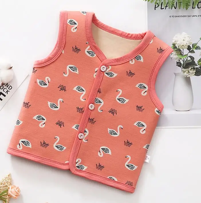 Модный детский жилет осенне-зимняя хлопковая верхняя одежда для мальчиков и