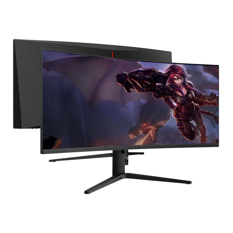 

Frameless 34" gaming 4K curved gaming Widescreen LCD monitor with DP input
