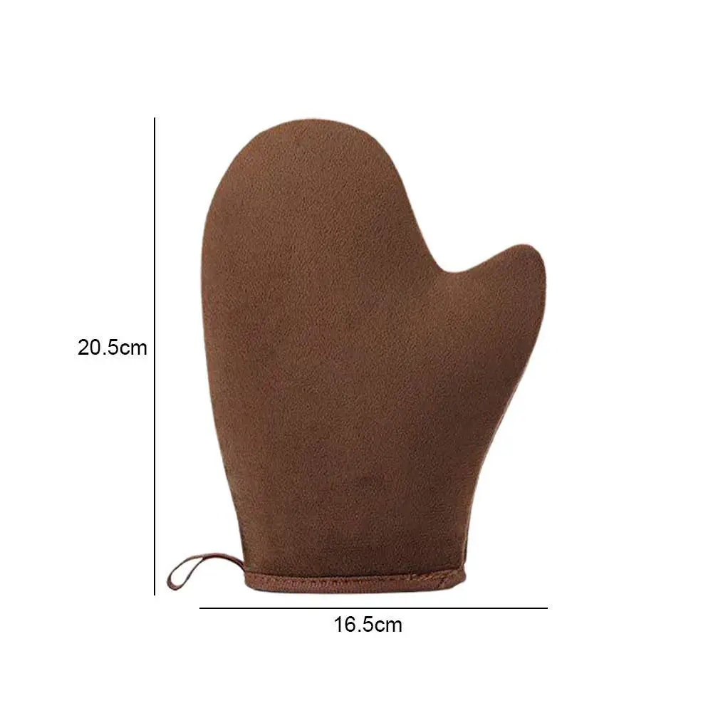 

Tanning Cream Smear Gloves PE Film + High Quality Sponge Flocking + Oiled Unisex Exfoliating Gloves Tanning Tools U2C4
