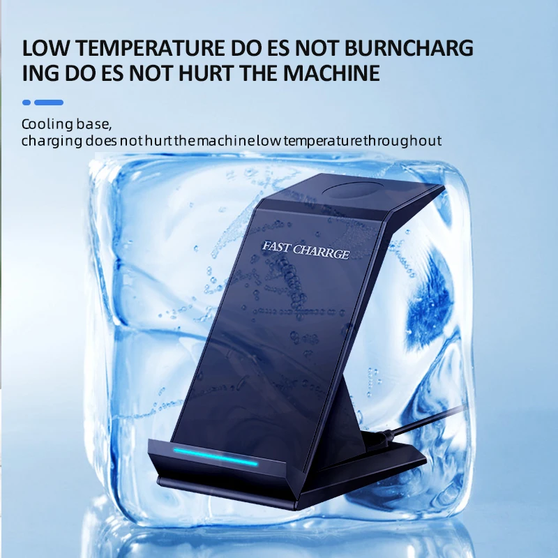 

15W 3 in 1 Wireless Charger Fast Charging Stand for iPhone 11 Pro Samsung Xiaomi Huawei Charger For AirPods Pro iWatch 5 4 3 2 1