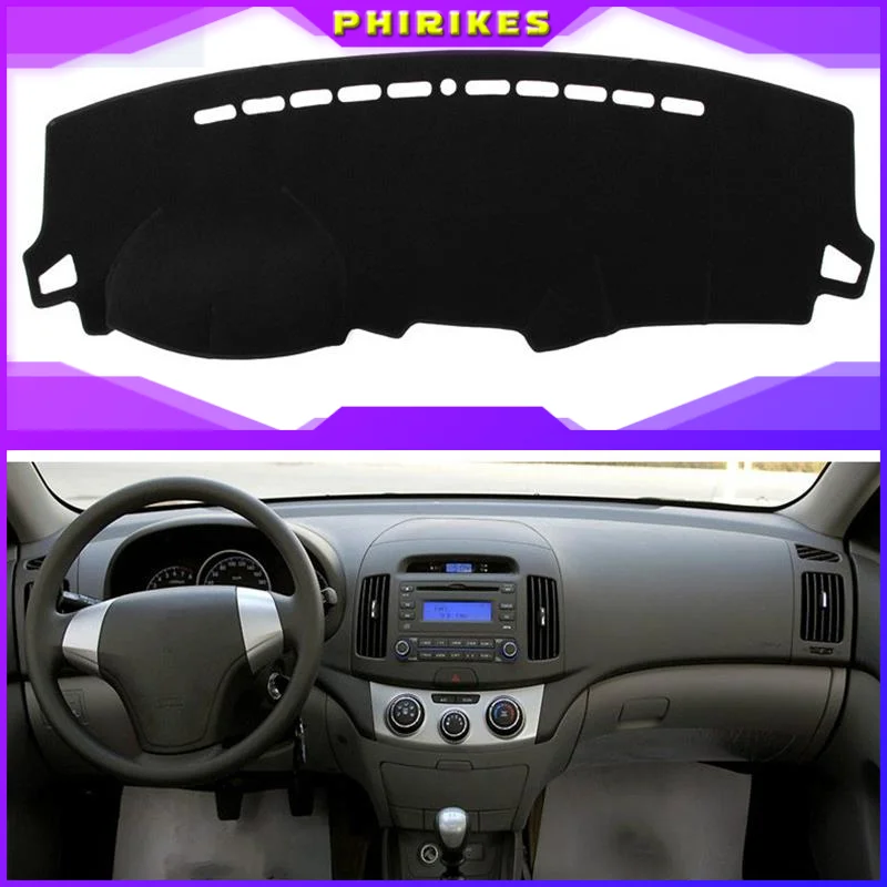 

Car Dashboard Cover For Hyundai Elantra 2008 2009 2010 Dash Mat Dashboard Pad Carpet Anti-UV Anti-slip Anti-Sun