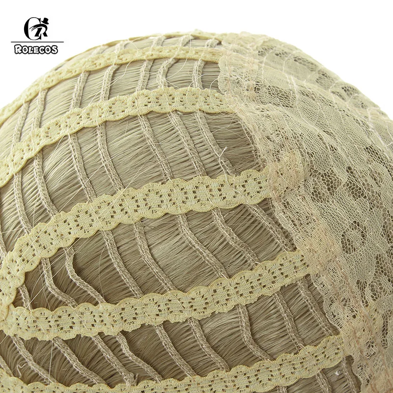 

ROLECOS Anime Hakata Tonkotsu Ramens Cosplay 70CM Long XianMing Lin Brown Mixed Yellow Heat Resistant Synthetic Cosplay Hair