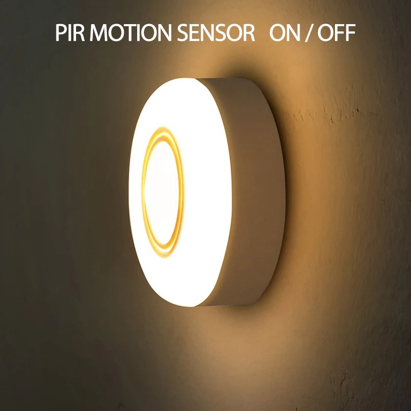 

Led Closet Light Motion Sensor Led Under Cabinet Light Kitchen Under Bed Light 3-5M PIR Hangable Mini Cabinet Lights