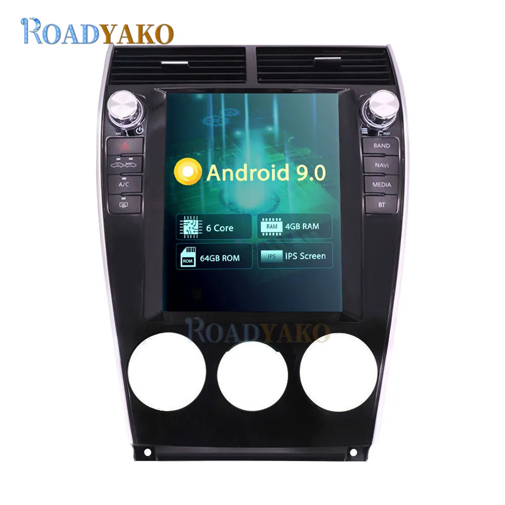 

Автомобильный радиоприемник 9,7 дюйма в стиле Tesla на Android для Mazda 6 2002-2015, стерео, Автомобильный GPS, мультимедийный видеоплеер, головное устройс...